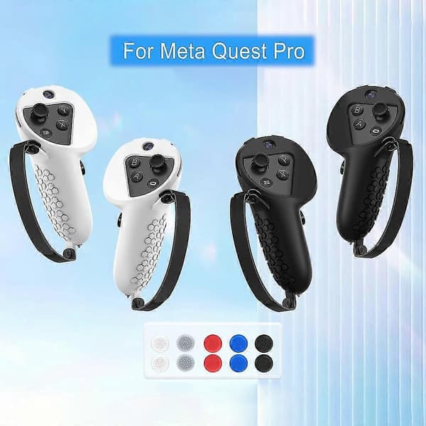 Komfortabelt Cover Controller Grip til Quest Pro Vr Controller Justerbar Rem
