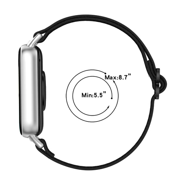 Elastisk nylonrem til Huawei Watch Fit 3 Pink