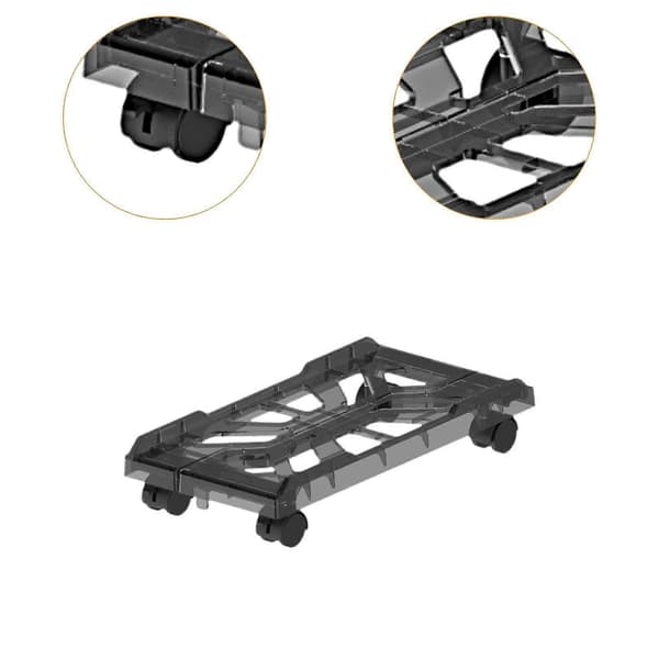 Computer Tower Stand Gaming Desk Tilbehør Mobil CPU Stand til Spillerum