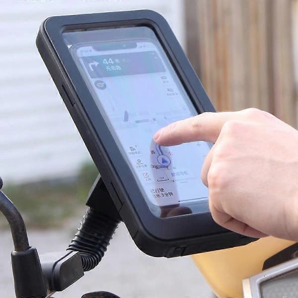 Typ A 2209 Vattentätt Motorcykel Touch Screen Telefonfäste Magnetisk Plasthållare