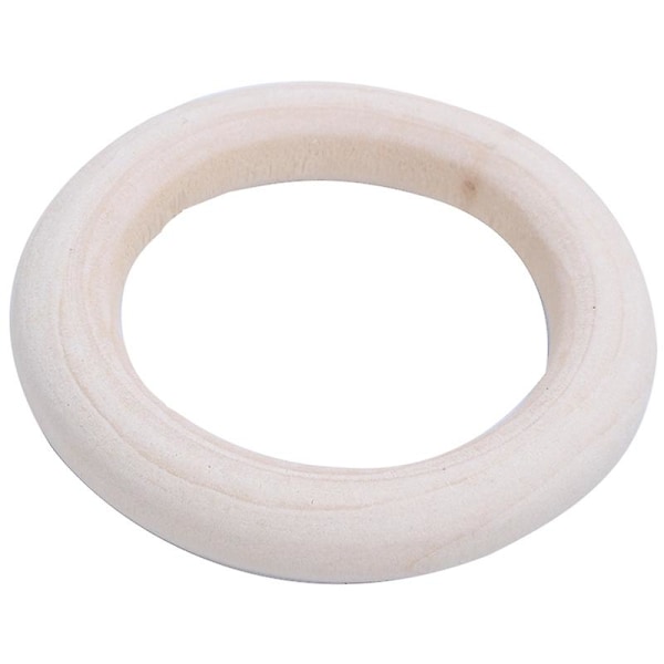 3X Naturlige Træringe, Diameter 50 mm