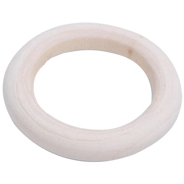 3X Naturlige Treringer, Diameter 50 mm