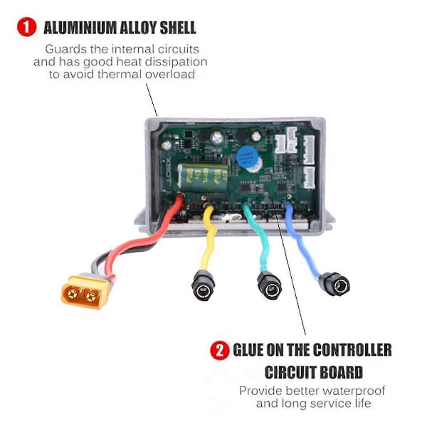 Controller til Ninebot MAX G30 Kick Scooter Elektrisk Scooter Skateboard Kontrol Board Samlesæt C