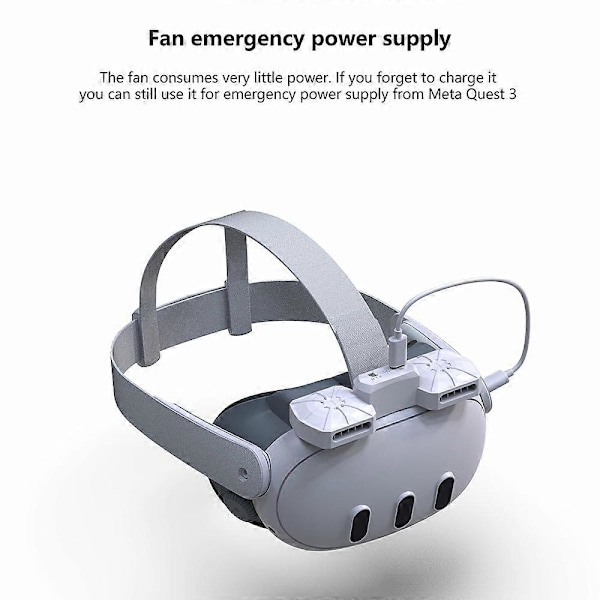 Type A FIIT VR X3 Luftcirkulations Ansigtspude Kompatibel med Meta Quest 3 Læder Skumpude
