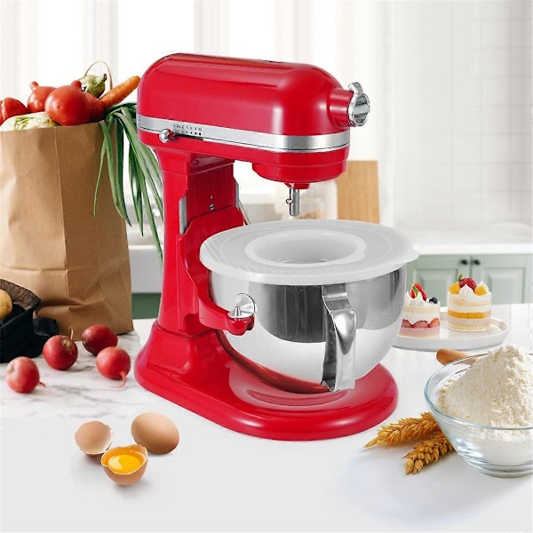 7 Quart Rustfri Stål Røreskål til KitchenAid Røremaskiner, til KitchenAid Røremaskine Tilbehør, til