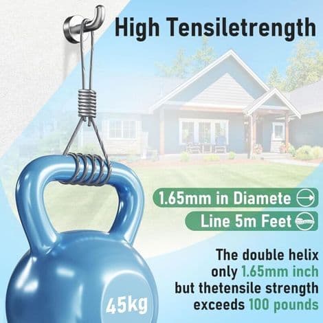 1,6 mm diameter, 5 m lengde, gresstrimmersnor kompatibel med Bosch, egnet for EasyGrassCut batteridrevne gresstrimmere, inneholder 6 stk F01680056