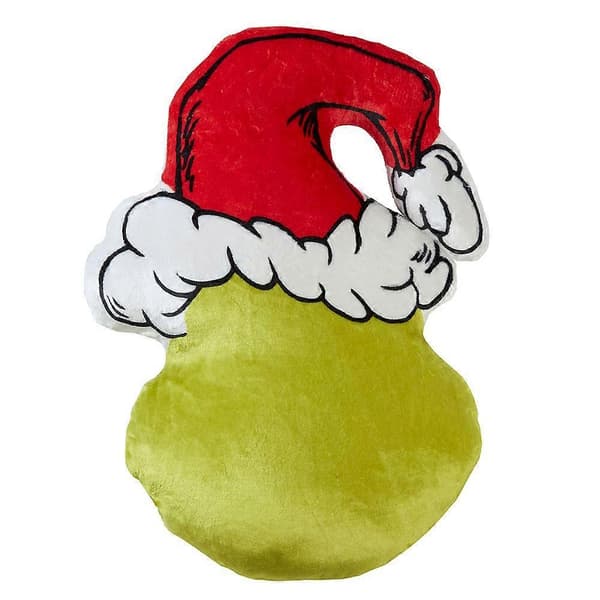 Grinch Formet Fyldt Pude