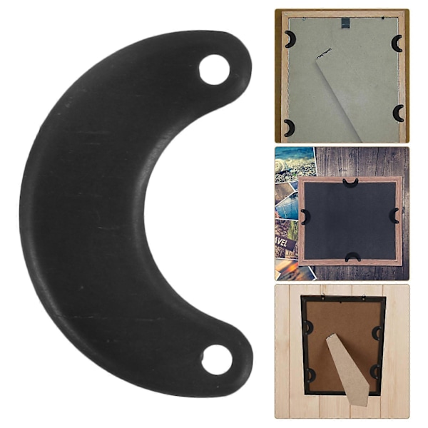 50 stk Bildeframme Festemidler Hardware Bildeframme Bakplate Spenne for Bildeframme