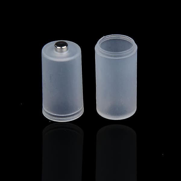 12 stk. AAA til AA Størrelse Celle Batteri Konverter Adapter Holder Case Switcher #yg