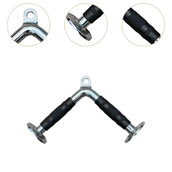 Triceps Press Push Down Bar Vektløfting Trening Treningsutstyr V Bar