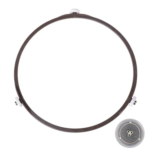 22 cm Universal Drejeskiveholder (Brun), Mikrobølgeovn Roterende Ring