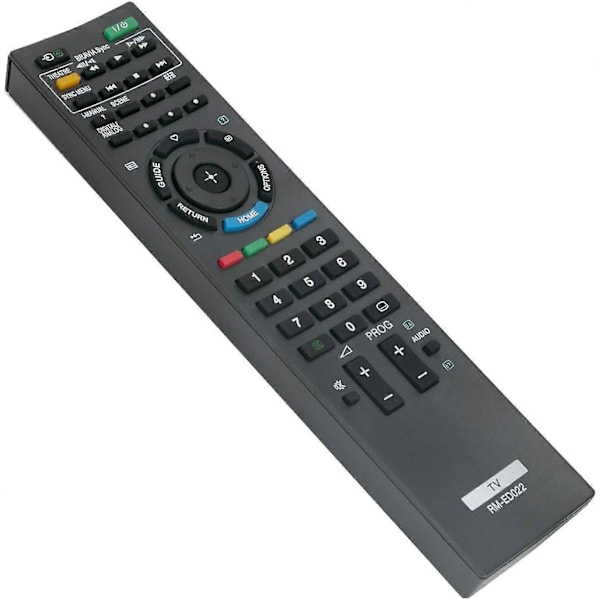 Fjärrkontroll RM-ED022 Ersatt för Sony LCD Bravia TV RMED022 KDL-22BX200 KDL-22BX200/W KDL-22EX302 KDL-26EX302 KDL-32BX300 KDL-32BX300U2 KDL-32BX301
