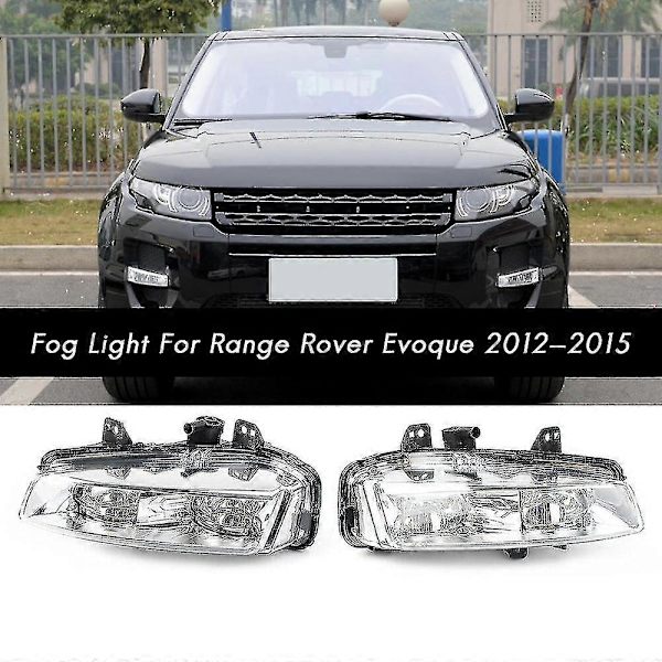 Venstre Førerside Bil Frontfanger Tåkelys For Range Rover Evoque 2011-2015 Lr026090