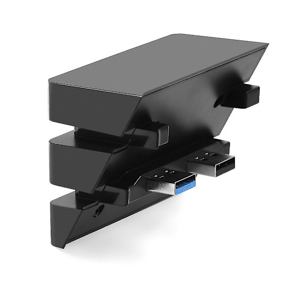 USB Hub med 5 porte - Højhastighedsudvidelsesadapter til PS4 Pro Spilkonsol 2.0 og 3.0