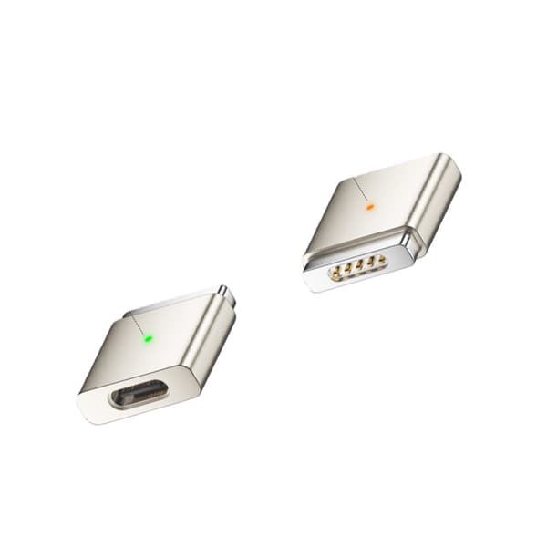 USB-C til MagSafe 2-adapter 100W - Lad MacBook-en din enkelt, kompatibel med MacBook Pro og MacBook Air Blå