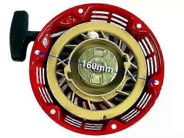 Erstatning for trekkstarter for Scheppach HP1200S HP2200S HP2500S vibrasjonsplatekomprimator