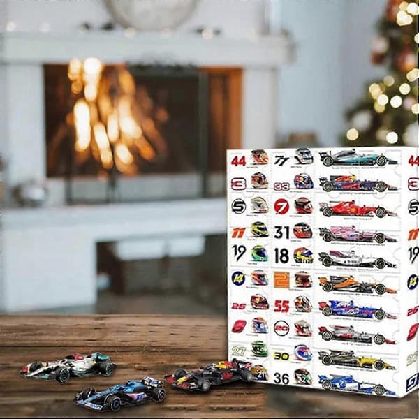 Adventskalender 24 st F1 Racing Vacker Gåva