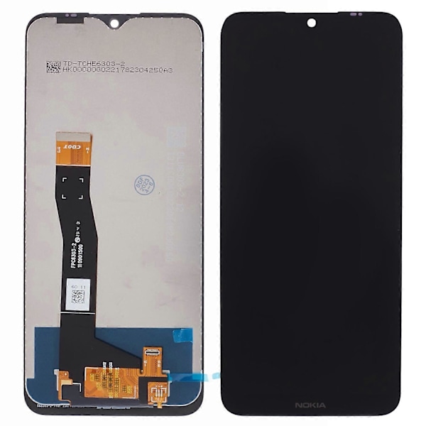 For Nokia C110 Grade B LCD-skjerm og Digitizer-enhet Del