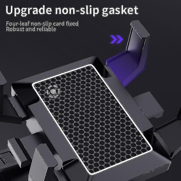 Multifunksjonelt dashbord/solskjerm/bakspeil telefonholder med parkeringstall #yg