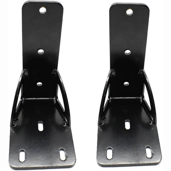 2st Markisfäste Ersätter 813402 50mm Bred Förborrade Hål Markisfäste med Förstärkning