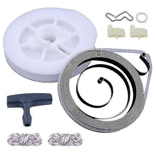 Kedjesåg Rekylstart Fjäder Trissa Grepp Rep Rotor Spärrhake Kompatibel Med Stihl Ms290 Ms390 1121195 3400 -sy