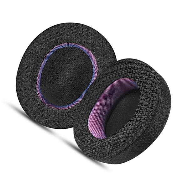 Udskiftningsørepuder til SteelSeries Arctis Nova Pro - Sort & Lilla Bluetooth version