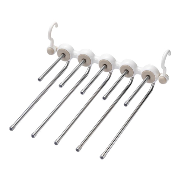 360Â° Svingbar Sammenleggbar Buksehenger Vippbar Plassbesparende Justerbar Holder for Hjem Soverom Baderom
