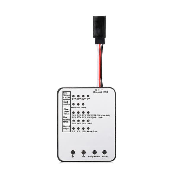 ESC Programmeringskort for SURPASS HOBBY Børsteløse ESC Elektronisk Hastighetsregulator