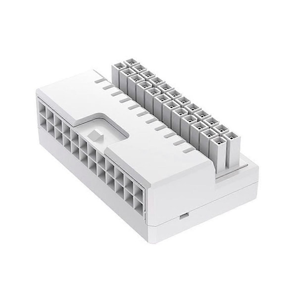 ATX 24Pin ARGB -sovitin 90-muunnin 24PIN RGB -virtajohtosovitin 24PlN-emolevyn virtalähteelle