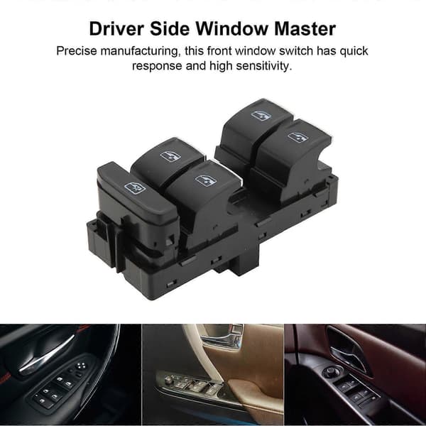Forrude Vindue Master Switch 5G0959857C Sort Udskiftning til Mk7 2014-2018