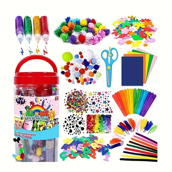 1 set DIY handgjorda pedagogiska leksaker Material paket set dagis barnfilt filtbollstillverkning DIY leksakstillbehör