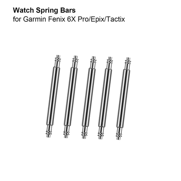 Urremstift til Garmin Fenix 6X Pro/Epix/Tactix 22 mm