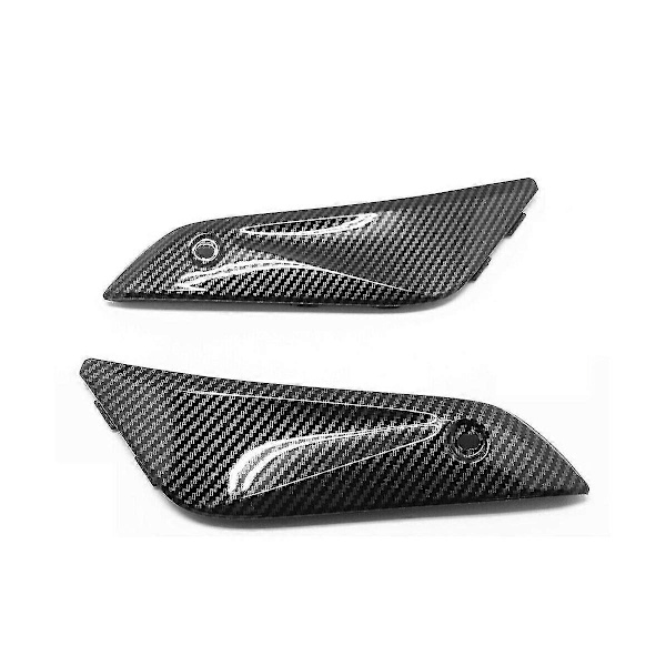 Kolfibermålade Sadelkåpor Vänster Höger Tank Sidolock Panel för Cbr1000rr 2004-2007