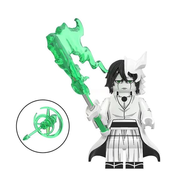 8-pack Bleach Minifigur Modellbyggstenar Leksak Dekoration Barnfödelsedagspresent