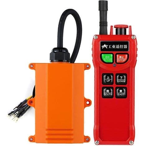 DC12-24V industrielt fjernkontrollsystem (sender og mottaker)
