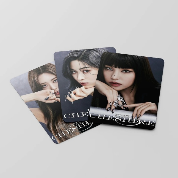 55 stk./sæt Kpop Itzy nyt fotoalbum Cheshire Lomo-kort K-pop Itzy fotokort i høj kvalitet til fansamling