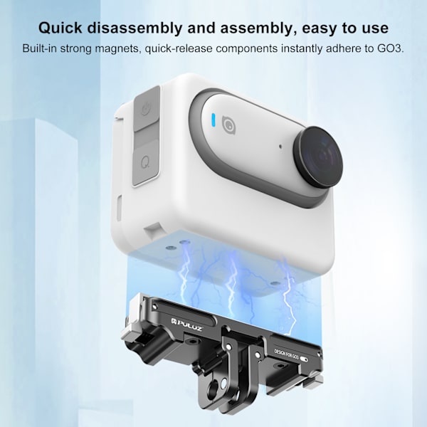 Magnetisk Beslag til Insta360 GO 3