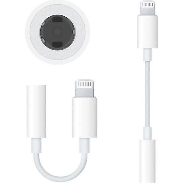 Lightning til 3,5 mm hovedtelefonadapter AUX 1 stk