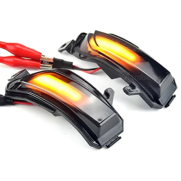 LED Dynamisk Flydende Side Spejl Blinklys For Skoda Fabia 2014 2015 Rapid -