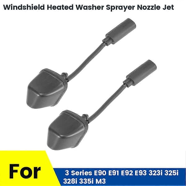 L+R Ny Forrude Opvarmet Sprinklerdyse Jet 61667046060 til - 3 Serie E90 E91 E92 E93 323I