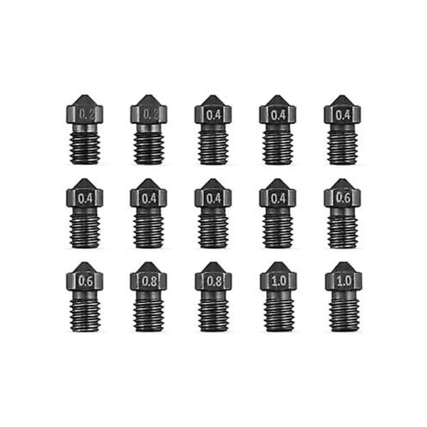 For ANYCUBIC Mega/Mega S Mega X Chinron 4Max pro2.0 Vyper3D skriver ekstruder hot end med 0.4mm dyse (for Mega X)
