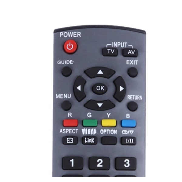 Lämplig för Panasonic Engelsk Version Fjärrkontroll N2QAYB000222-Grå