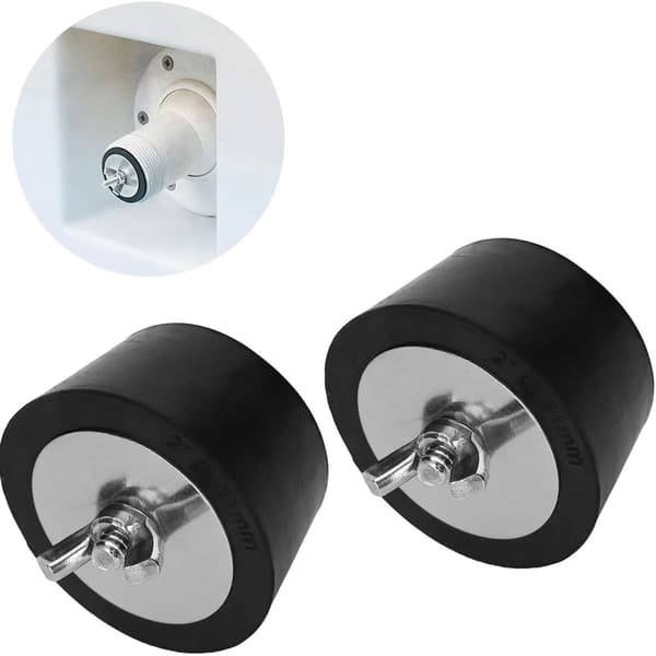 2-pakning med vinterbeskyttelsesplugger for basseng 51MM