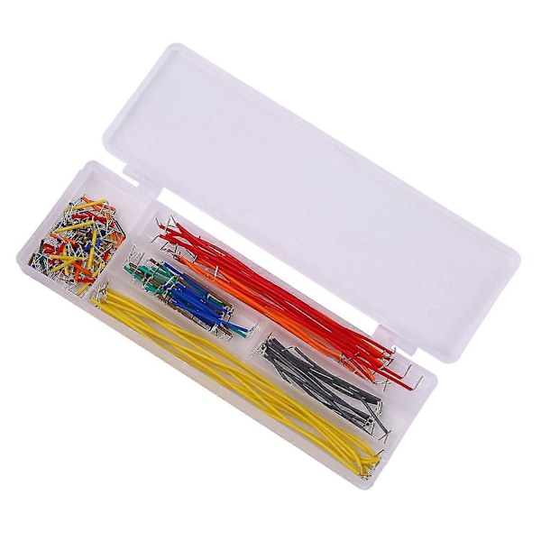 830 Breadboard Sæt Elektronik Komponent Starter DIY Kit med Plastikboks Kompatibel med Arduino UN