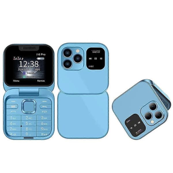 SERVO i16 Pro 1,77 tommer Mini Flip Telefon