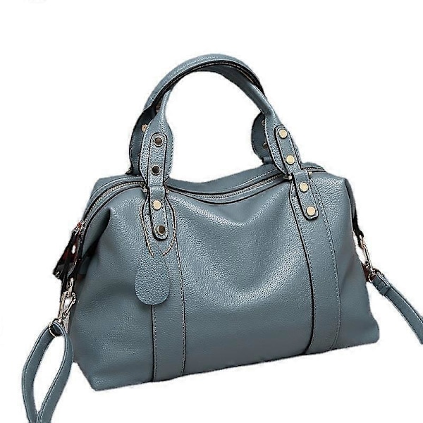 Damväska Mode Boston Väska Dam Handväska Axelväska Crossbody Väska-FÄRG：röd
