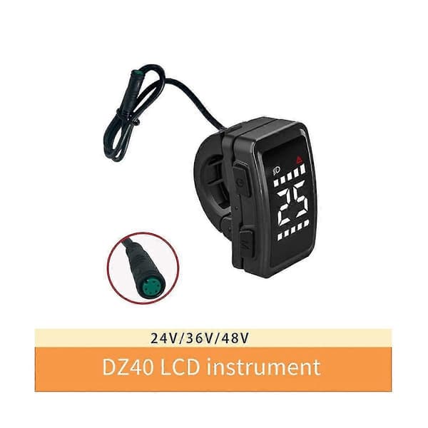 DZ40 LCD-display för BBS01 BBS02 mittmonterad motor, HD E-cykeltillbehör