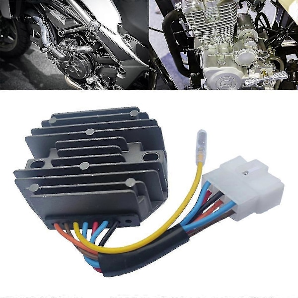Likriktare Spänningsregulator Ersättningar För Yanmar 119653-7771011 119640-77711 Rs5121 Motorcykeldelar