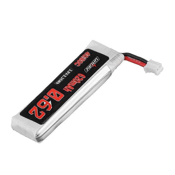 5st URUAV 3.8V 620mAh 40C/80C 1S HV 4.35V Lipo Batteri PH2.0 Kontakt för EMAX Tinyhawk III Plus FPV Ra
