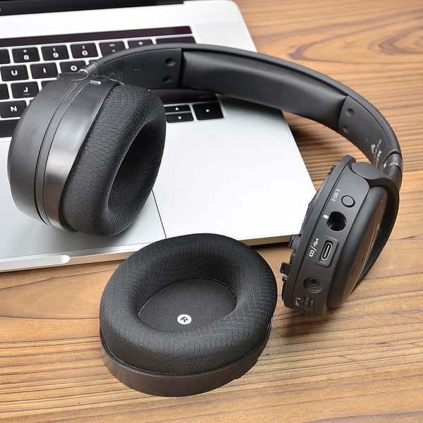 2 stk øreputer - fotballnett øreklokker kompatible med Audeze Penrose & Mobius HyperX Orbit S